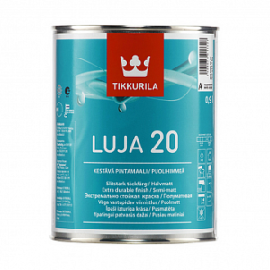 Краска Тиккурила LUJA 20 (луя 20) акрилатная база С п/матовая 0,9л Краска Тиккурила LUJA 20 (луя 20) акрилатная база С п/матовая 0,9л