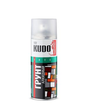 KUDO Аэрозоль Грунт Красно-Коричневый № 2002" 520 мл KUDO Аэрозоль Грунт Красно-Коричневый № 2002" 520 мл