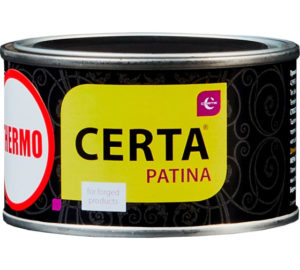 CERTA-PATINA  Итальянская Защитно-декоративная краска ,бронза 0,5 кг