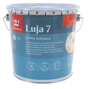 Краска Тиккурила LUJA 7 (луя 7) акрилатная база С матовая 2,7л Краска Тиккурила LUJA 7 (луя 7) акрилатная база С матовая 2,7л