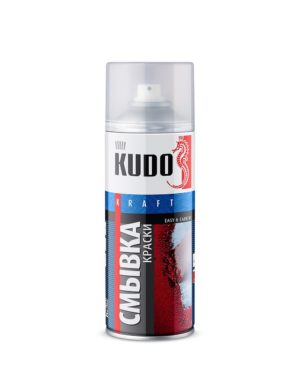 KUDO Аэрозоль Смывка старой краски универсальная №9001 520мл KUDO Аэрозоль Смывка старой краски универсальная №9001 520мл